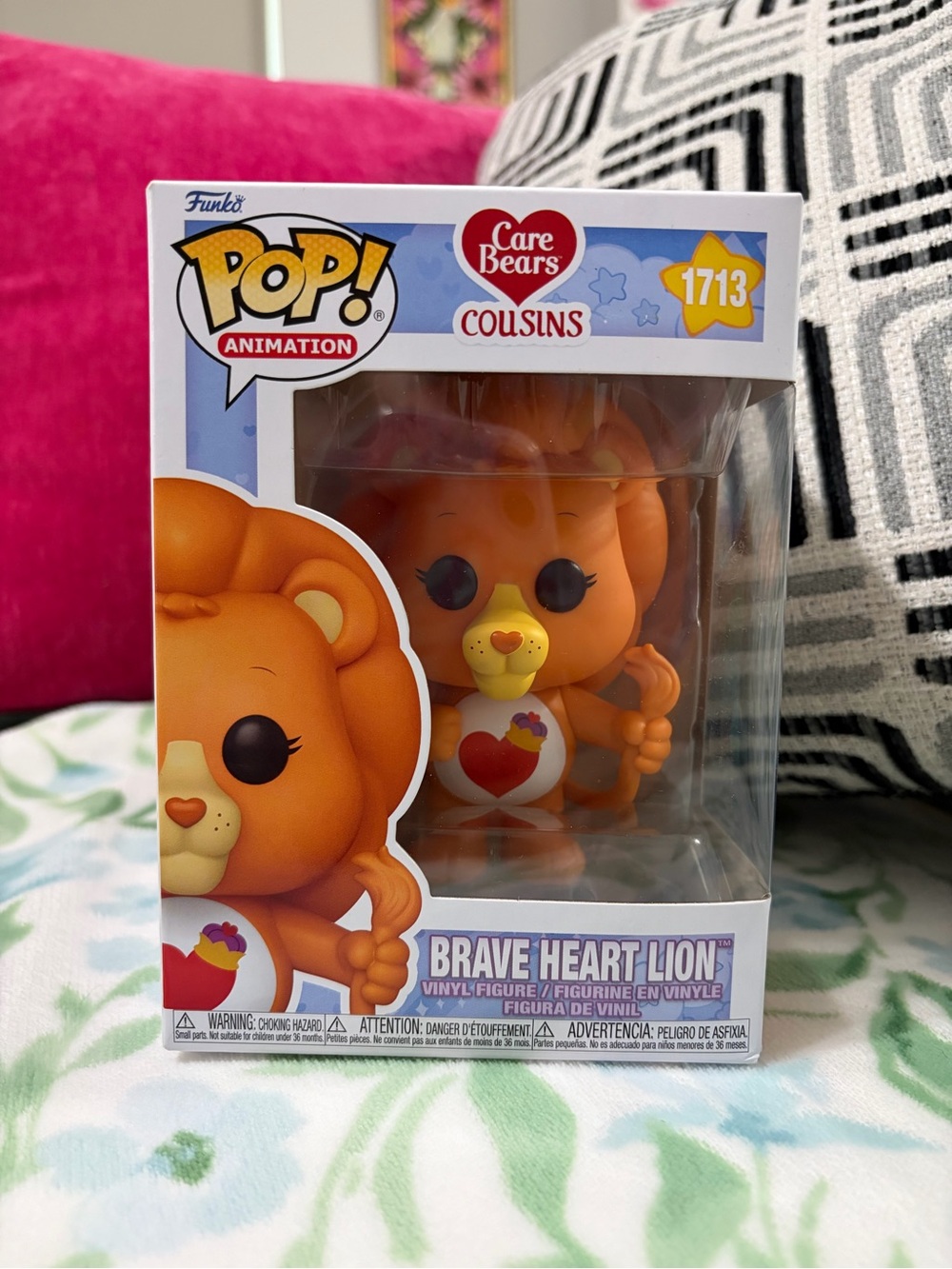 Funko Orange Brave Heart Lion Pop! Animation Vinyl Figure